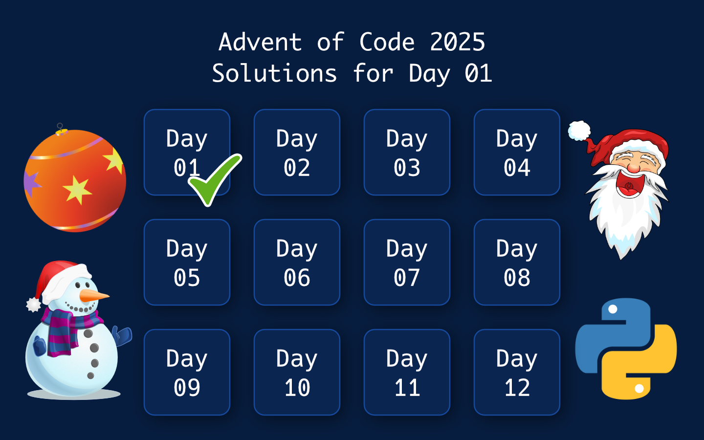 Advent of Code 2025: Day 01