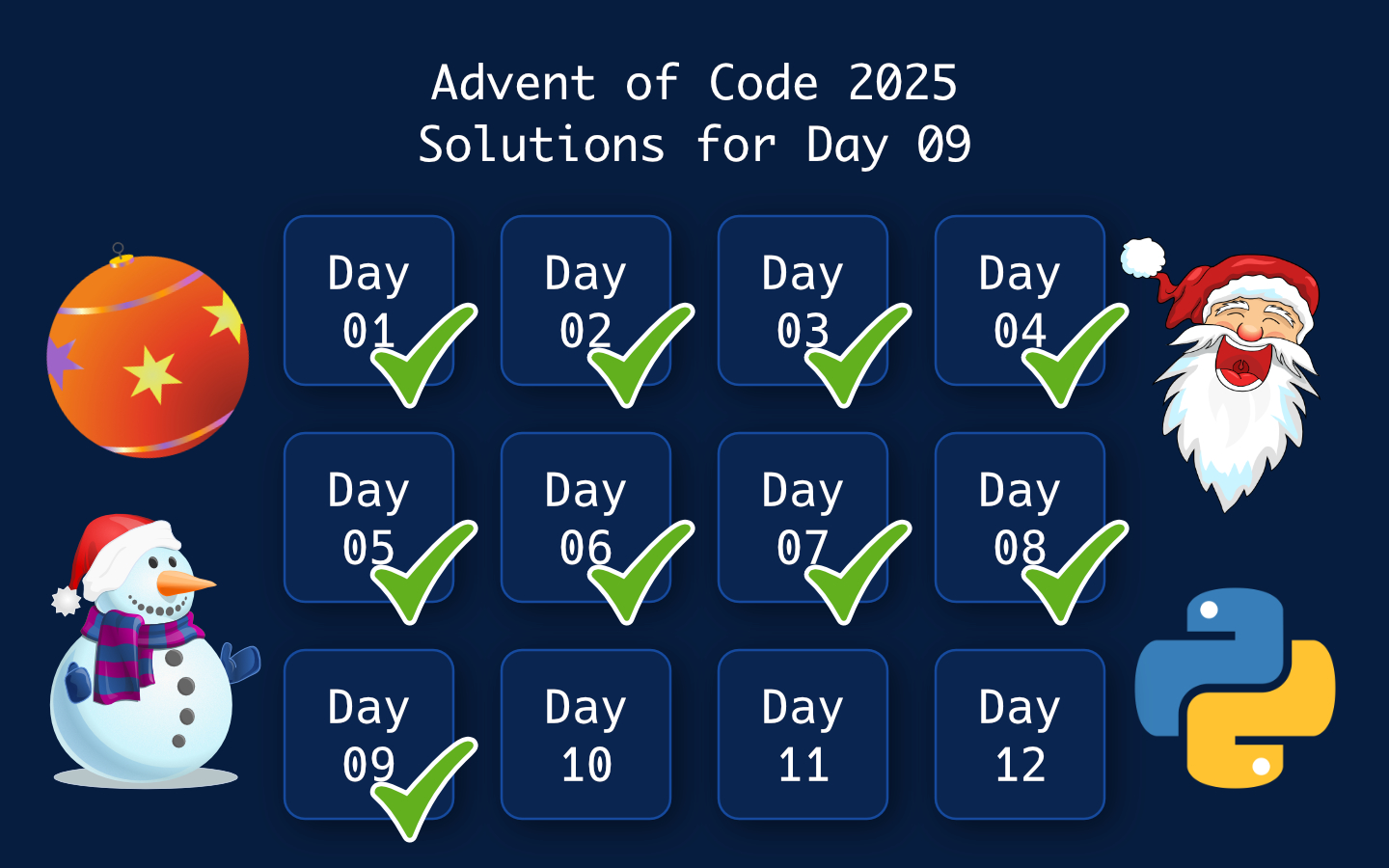Advent of Code 2025: Day 09