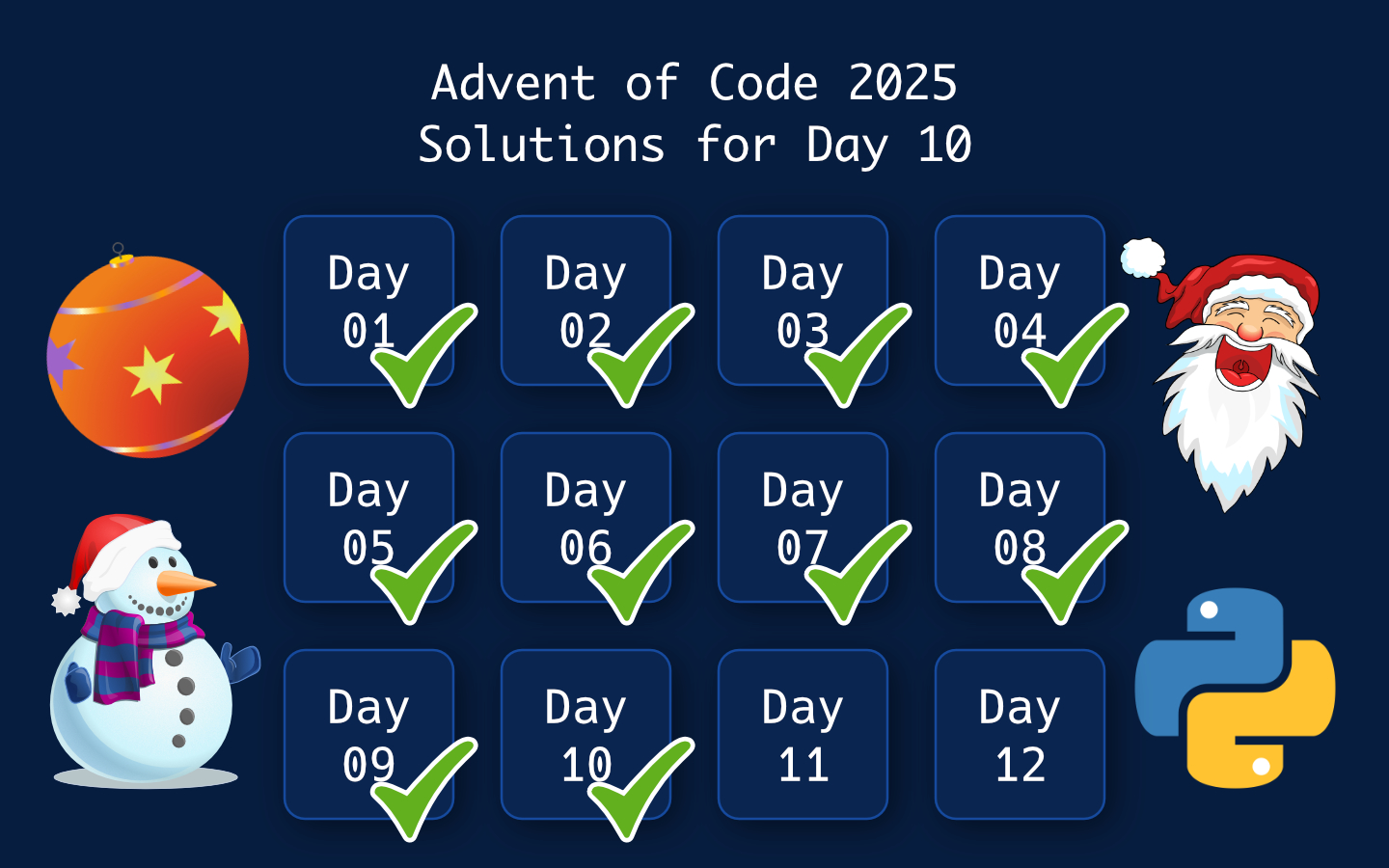 Advent of Code 2025: Day 10