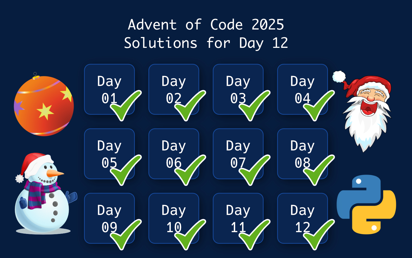 Advent of Code 2025: Day 12