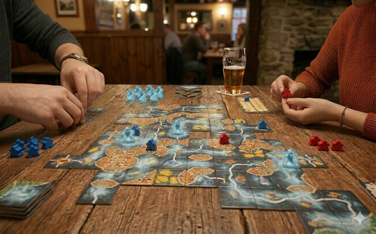 Board Game Reviews: Mists Over Carcassonne