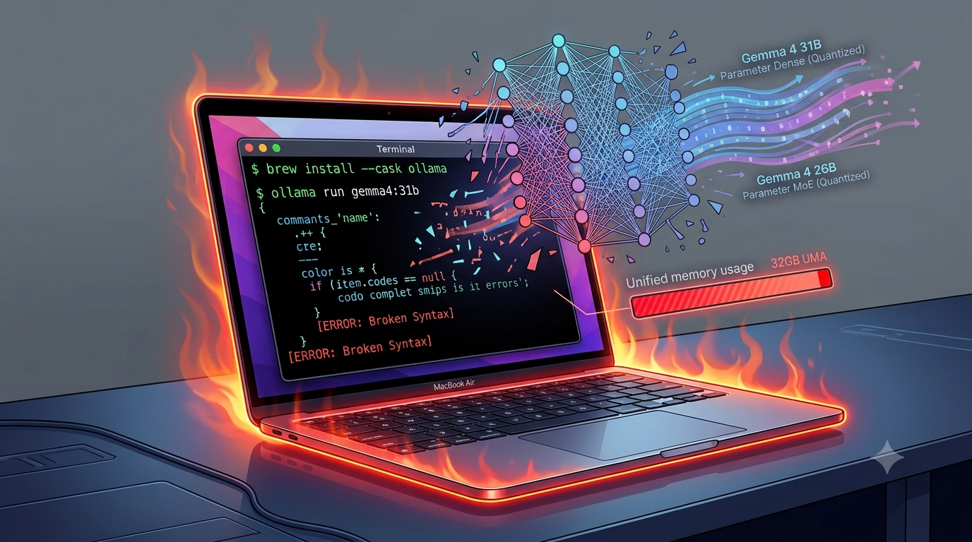 Pushing the Limits: Running Gemma 4 Locally on Apple Silicon