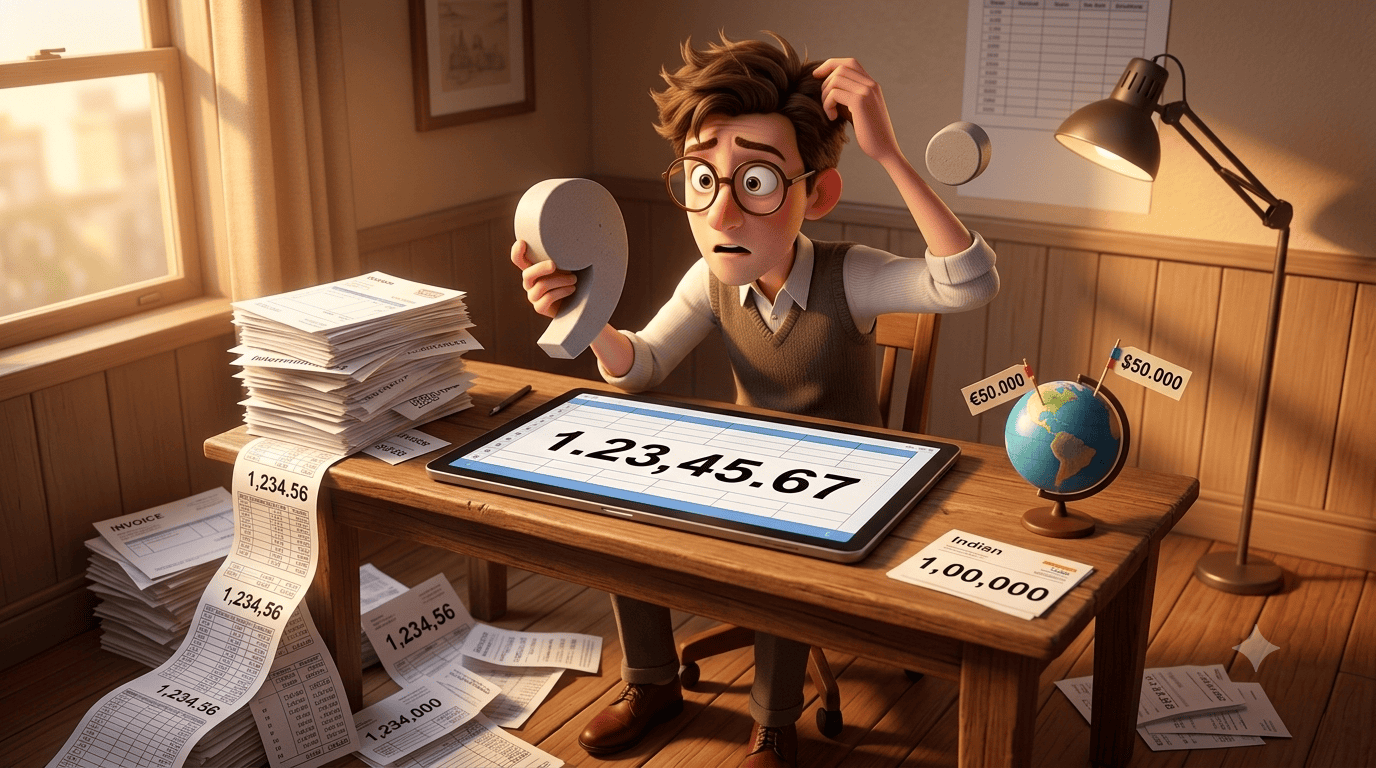 Parsing and Formatting Numbers: Why Commas and Dots Break Software
